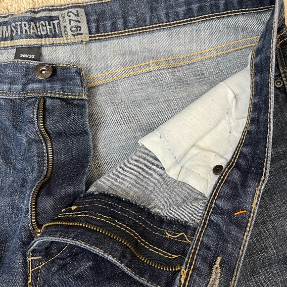 Op Slim Straight Denim Jeans 38X32 inseam - Picture 6 of 14